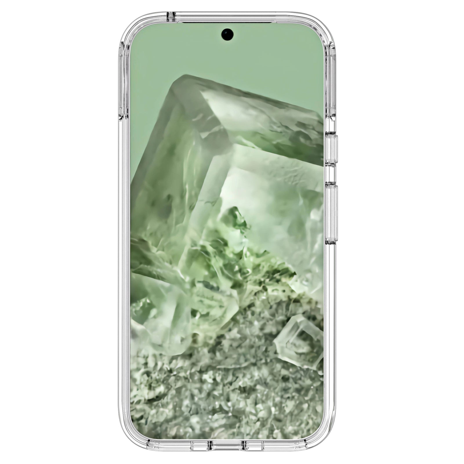 For Google Pixel 8a Case Anti-Scratch TPU+PC Clear Phone Cover For Google Pixel 8a Case Anti-Scratch TPU+PC Clear Phone Cover